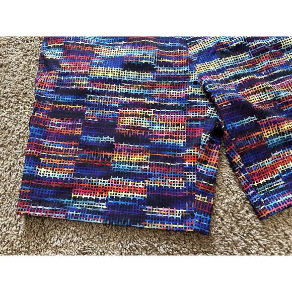 Hreski Golf Shorts Mens Size 40 Performance Multicolor Rough‎ Woven Plaid - Picture 2 of 4